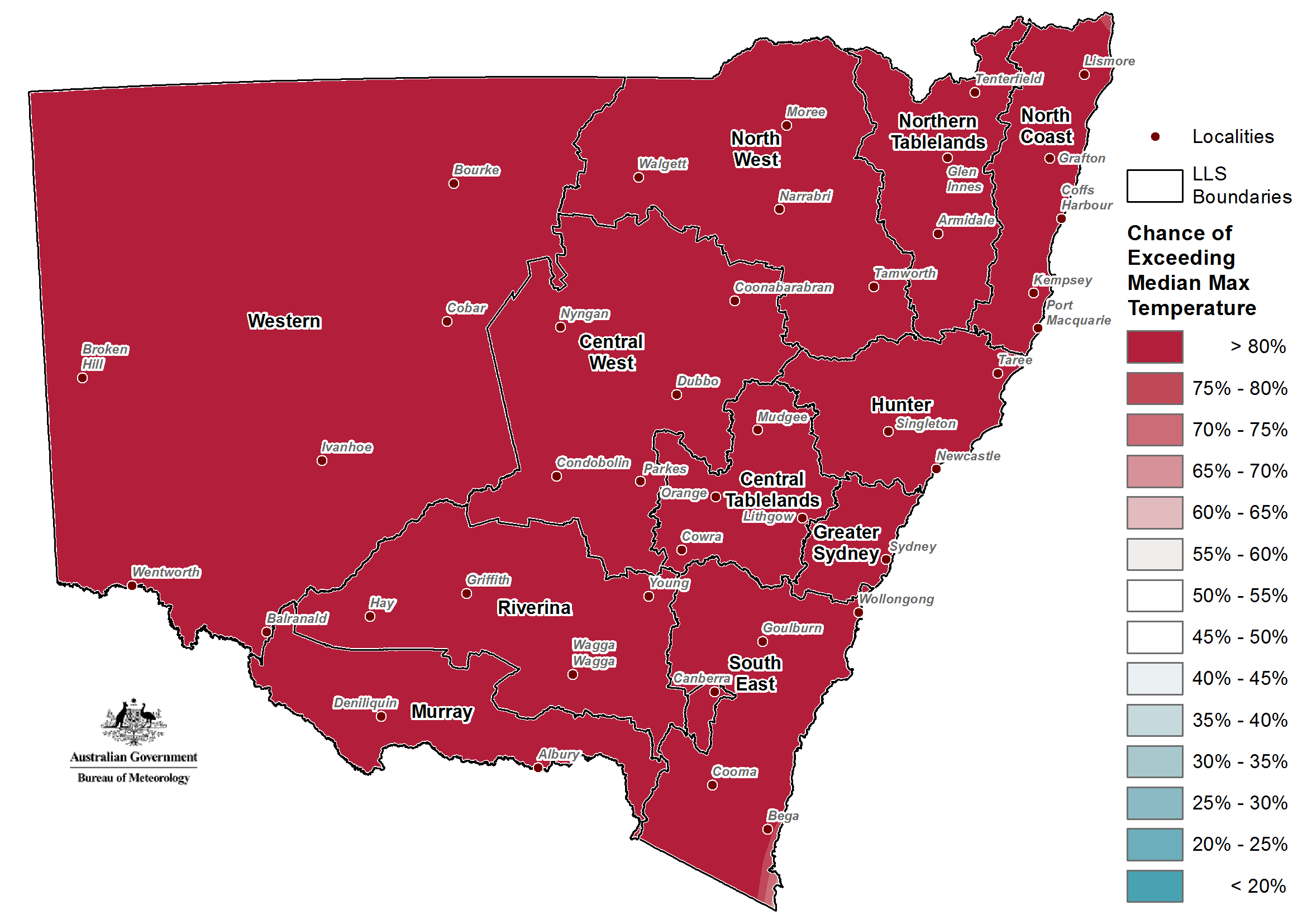 For an accessible explanation of this map/graph contact the author seasonal.conditions@dpi.nsw.gov.au