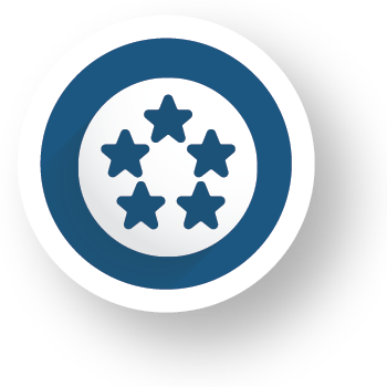 Icon, a circle of stars