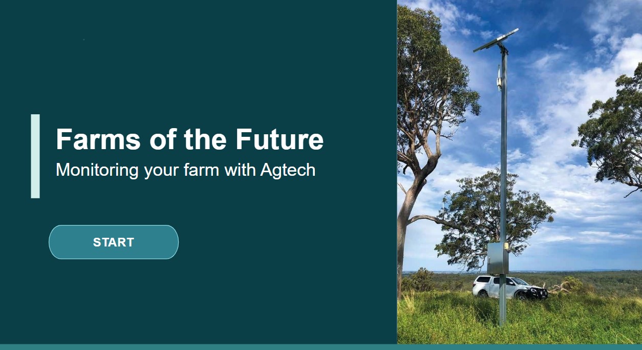 Screenshot of the online learning module