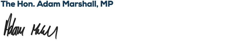 Adam Marshall signature