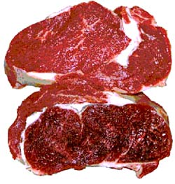 Dark cutting scotch fillet