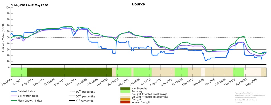 Image for Drought History - Bourke