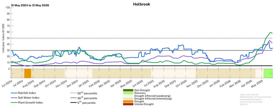 Image for Drought History - Holbrook