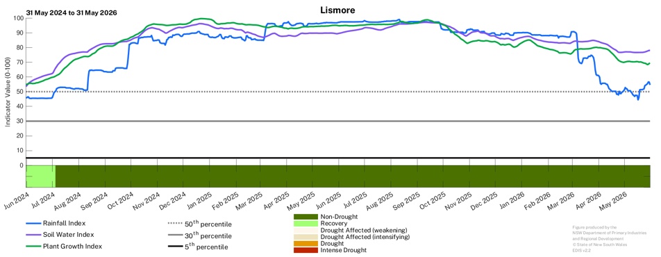 Image for Drought History - Lismore