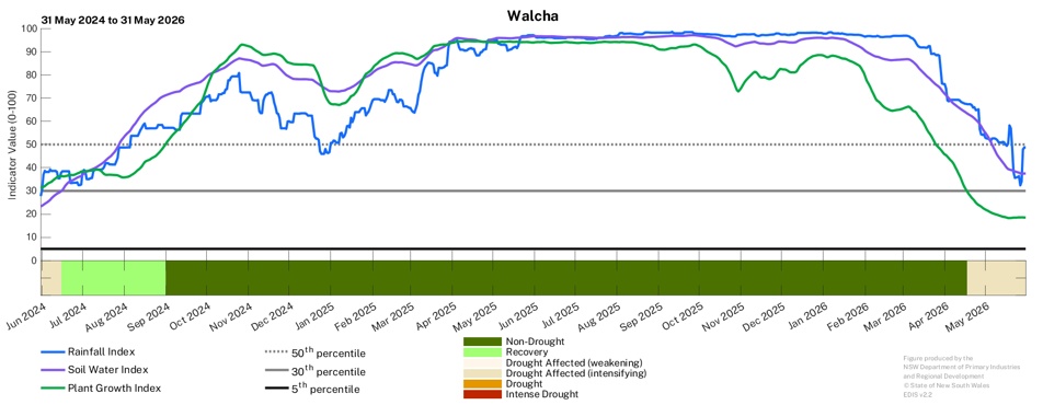 Image for Drought History - Walcha